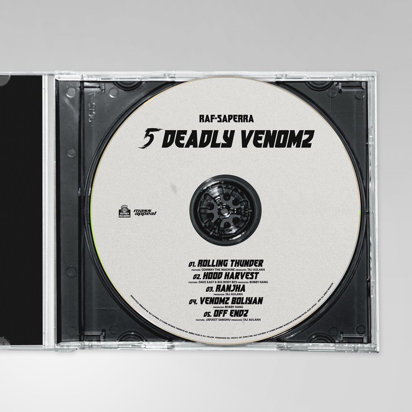 5 DEADLY VENOMZ CD - (PRE-ORDER)